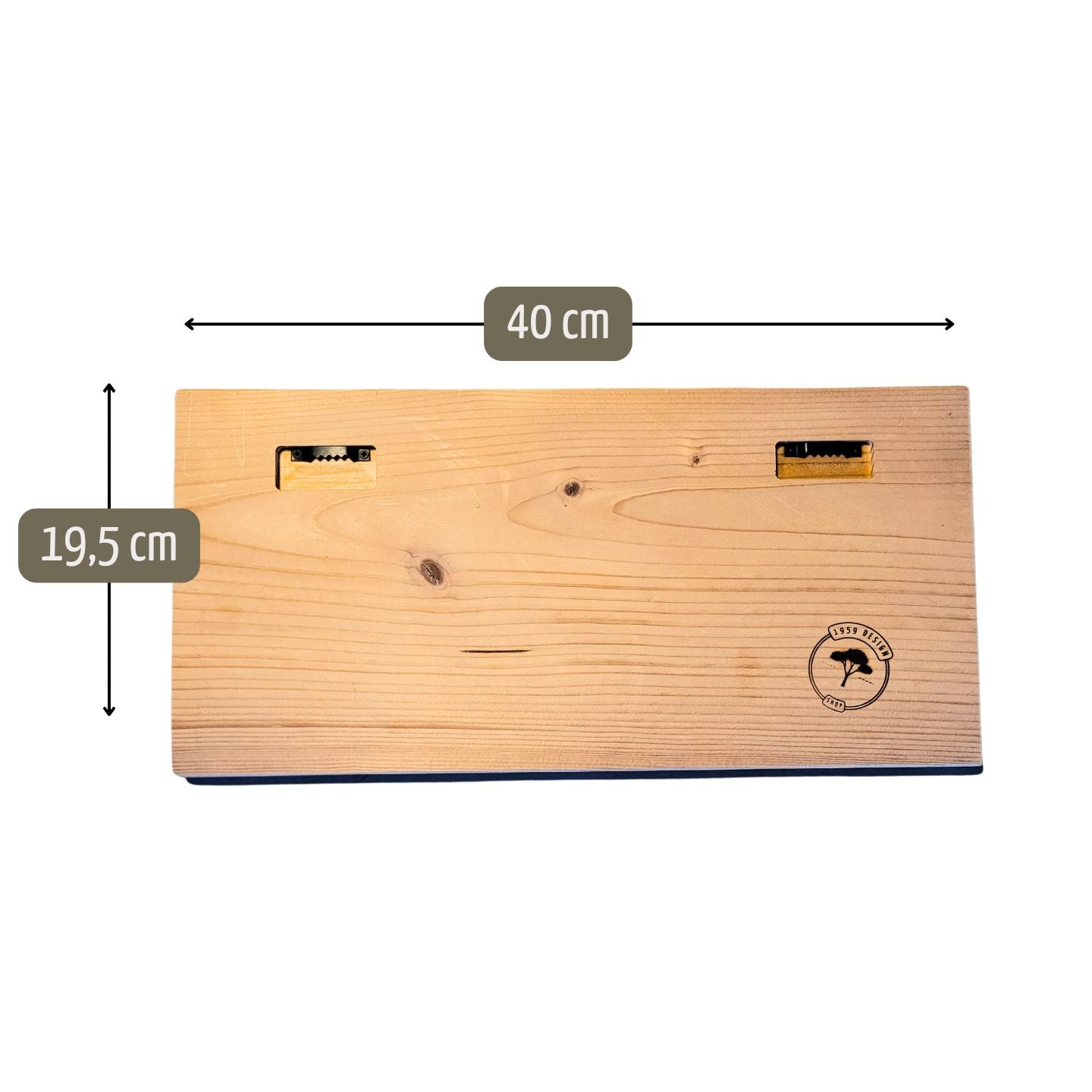 Clipboard mit Herz aus Schiefer