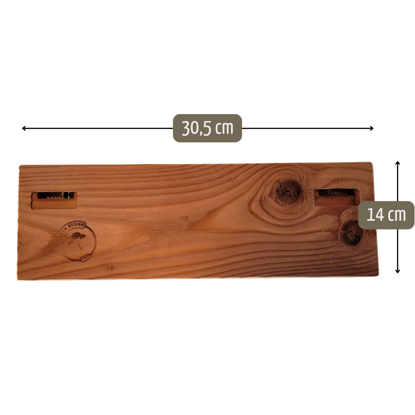 "Welcome" Schild - Outdoor Lärche | Einzelstück