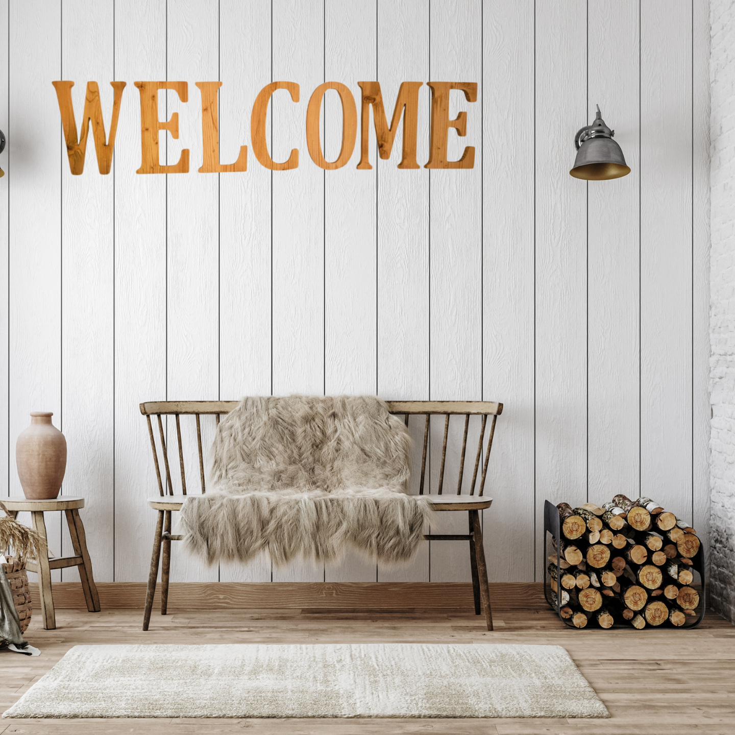 Buchstaben "WELCOME" Bundle