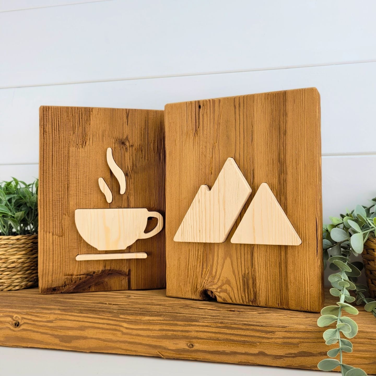 Rustikale Deko im Altholz Design