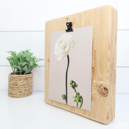 Wood Clipboard Photo Holder