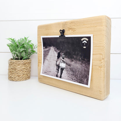 Wood Clipboard Photo Holder