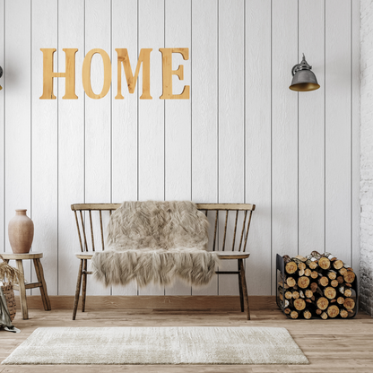 Buchstaben "HOME" Bundle
