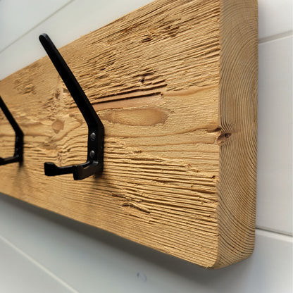 Garderobenleiste Altholz Design | Handtuchhalter | Diele | Flur | Wandgarderobe