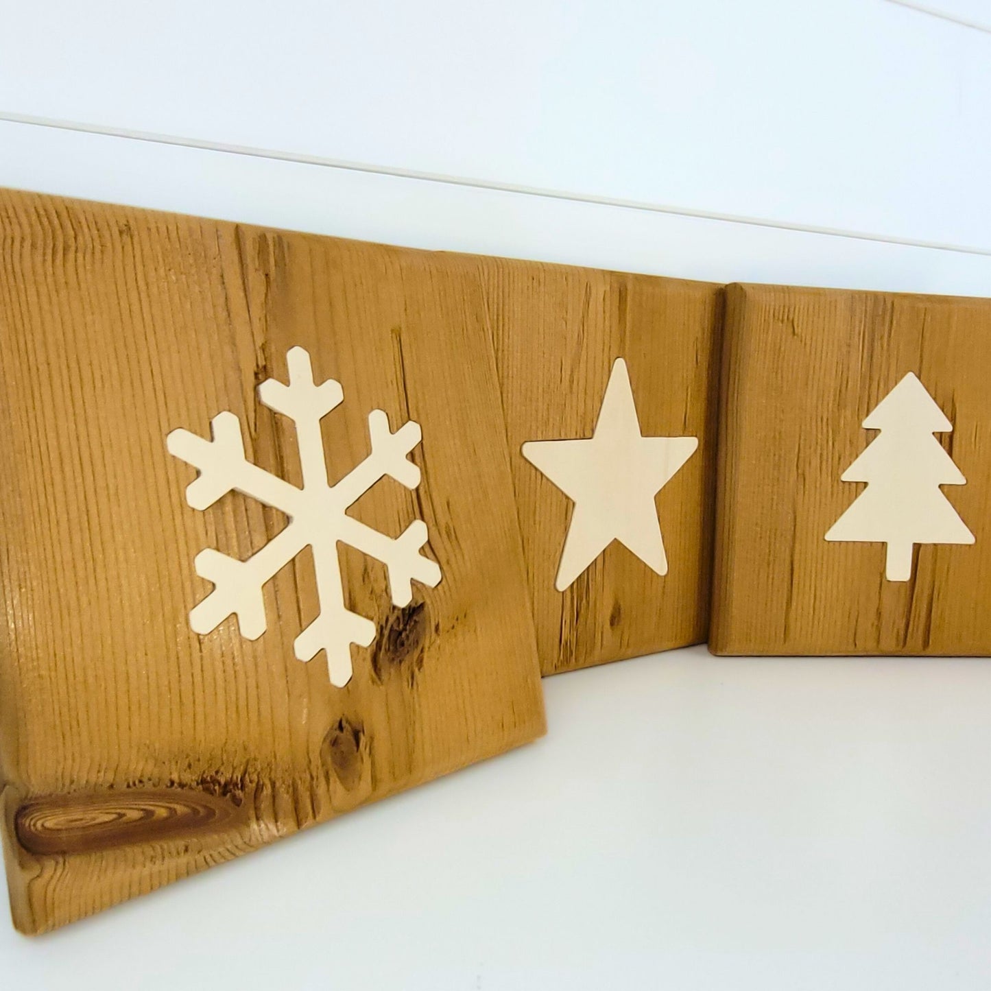 Wandbild Schneeflocke